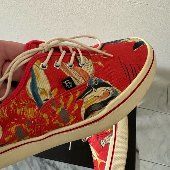 R13 Red Fish Lace-Up Sneakers - Picture 7 of 10